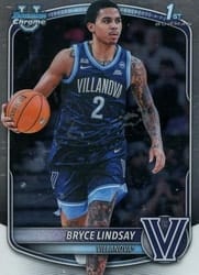 2025-26 Bowman Chrome Prospects Bryce Lindsay #BCP-52 card