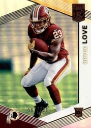 2019 Donruss Elite Base Set Bryce Love #139 card