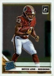 2019 Donruss Optic Base Set Bryce Love #182 card