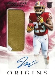 2019 Panini Origins Base Set Bryce Love #126 card