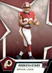 2019 Panini Rookies & Stars Base Set Bryce Love #136 card