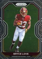 2020 Panini Prizm Base Set Bryce Love #180 card