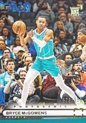 2022-23 Panini Photogenic Base Set Bryce McGowens #156 card