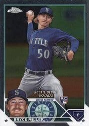 2023 Topps Chrome Update Base Set Bryce Miller #USC99 card