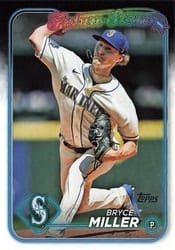 2024 Topps Base Set Bryce Miller #679 card
