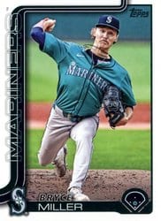 2025 Topps Base Set Bryce Miller #358 card