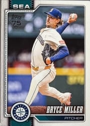 2026 Topps Base Set Bryce Miller #331 card