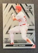 2024 Leaf Press Pass Premium Baseball Base Set Bryce Rainer #65 card