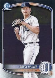 2025 Bowman Chrome Prospects Bryce Rainer #BCP-49 card