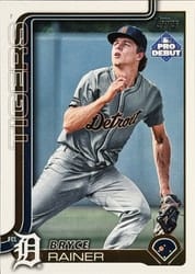 2025 Topps Pro Debut Base Set Bryce Rainer #PD-122 card
