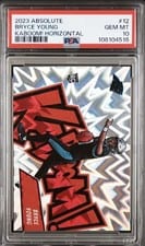 2023 Panini Absolute Kaboom - Horizontal Bryce Young #12 card