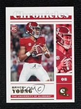 2023 Panini Chronicles Draft Picks Bryce Young #1 card