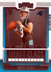 2023 Panini Contenders Draft Class Contenders Bryce Young #3 card