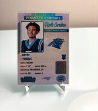 2023 Panini Contenders Permit to Dominate Bryce Young #3 card