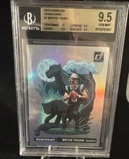 2023 Panini Donruss Downtown Bryce Young #D-1 card