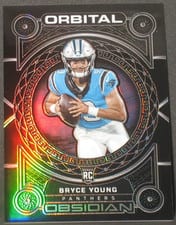 2023 Panini Obsidian Orbital Bryce Young #4 card