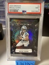 2023 Panini Obsidian Supernova Bryce Young #2 card