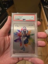 2023 Panini One Color Blast Bryce Young #1 card