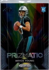 2023 Panini Prizm Prizmatic Bryce Young #4 card