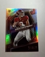 2023 Panini Select Draft Selections Memorabilia Prizm Bryce Young #1 card