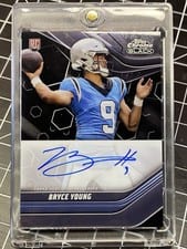 2023 Topps Composite Topps Chrome Black Autographs Set Bryce Young #TCBA-BY card
