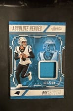 2024 Panini Absolute Absolute Heroes Memorabilia Bryce Young #AHM-BYG card