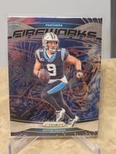 2024 Panini Prizm Fireworks Bryce Young #14 card