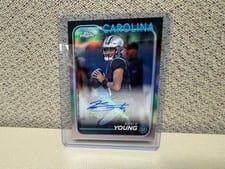2024 Topps Chrome Autographs Bryce Young #BA-BYO card