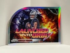 2024 Topps Chrome Cosmic Launched Into Orbit Bryce Young #LIO-1 card