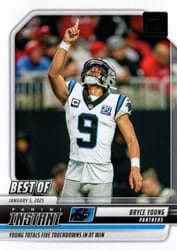 2025 Donruss Best of Instant Bryce Young #INS-BYG card