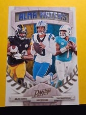 2024 Panini Prestige Alma Maters Bryce Young / Najee Harris / Tua Tagovailoa #18 card