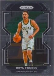 2021-22 Panini Prizm Base Set Bryn Forbes #33 card