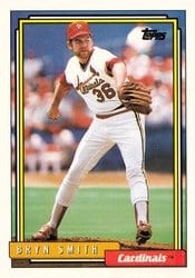 1992 Topps Base Set Bryn Smith #31 card