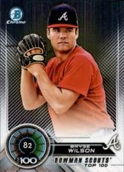 2018 Bowman Scouts Top 100 Bryse Wilson #BTP-82 card
