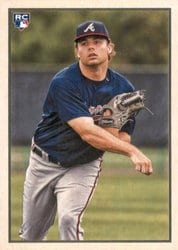 2019 Bowman Heritage Base Set Bryse Wilson #53VR-83 card