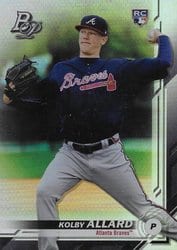 2019 Bowman Platinum Base Set Bryse Wilson #20 card