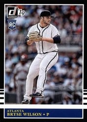 2019 Donruss Base Set Bryse Wilson #238 card