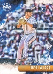 2019 Panini Diamond Kings Base Set Bryse Wilson #96 card