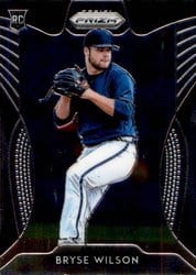 2019 Panini Prizm Base Set Bryse Wilson #38 card