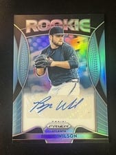 2019 Panini Prizm Rookie Autographs Bryse Wilson #RA-BW card