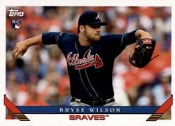 2019 Topps Archives Base Set Bryse Wilson #269 card