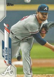 2020 Topps Update Base Set Bryse Wilson #U-171 card