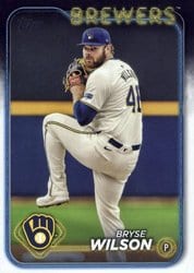 2024 Topps Update Base Set Bryse Wilson #US45 card