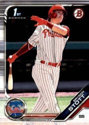 2019 Bowman Draft Base Set Bryson Stott #BD-79 card