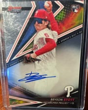 2022 Bowman's Best Best of 2022 Autographs Bryson Stott #B22-BS card