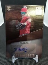 2022 Panini Capstone Rookie Autographs Bryson Stott #RA-BS card