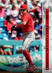 2022 Panini Chronicles Luminance Bryson Stott #17 card