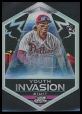 2022 Topps Cosmic Chrome Youth Invasion Bryson Stott #YI-2 card