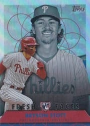 2022 Topps Fresh Faces Bryson Stott #FF-23 card
