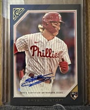 2022 Topps Gallery Rookie Autographs Bryson Stott #RA-STOT card